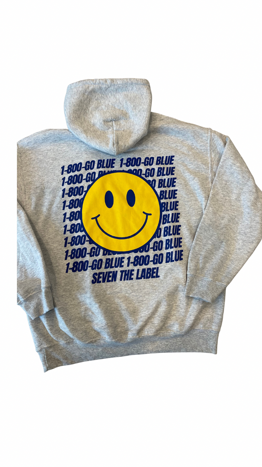 1-800 go blue hoodie – SEVEN the label